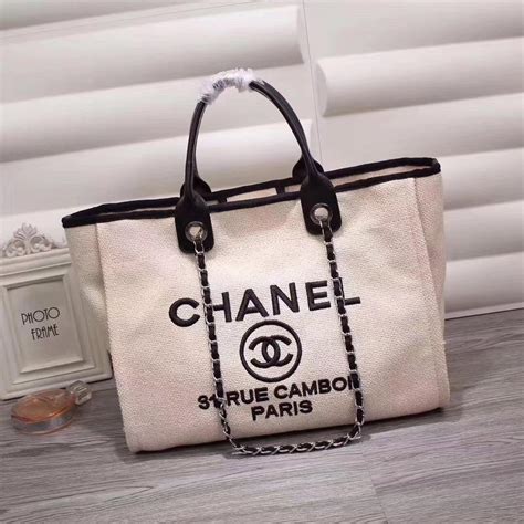 fake chanel beach tote|chanel handbags.